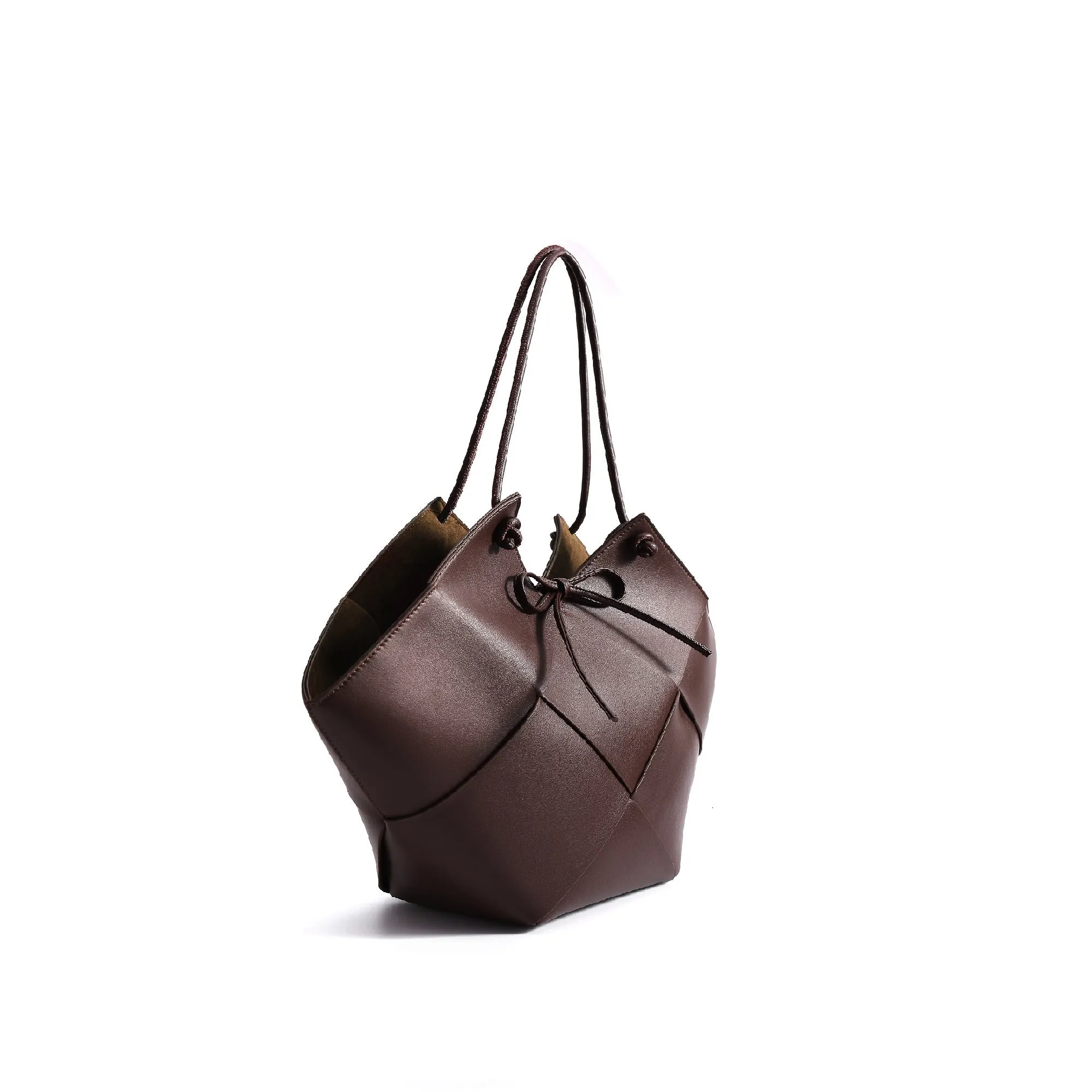 Taylor Contexture Leather Bag, Chocolate sold by Bob Ore product image thumbnail 3