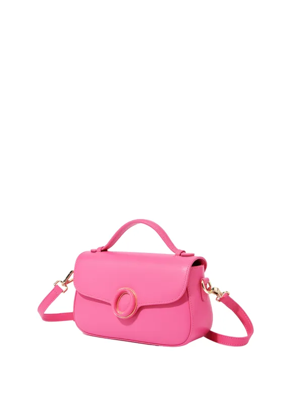 Makoto Leather Bag, Pink sold by Bob Ore