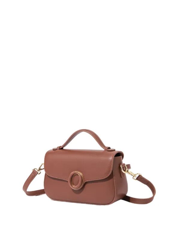 Makoto Leather Bag, Brown sold by Bob Ore