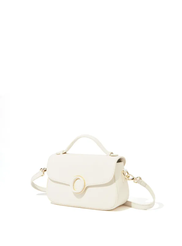 Makoto Leather Bag, White sold by Bob Ore