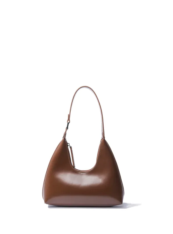 Alexia Bag in Smooth Leather, Caramel made by Bob Ore Blue Collection
