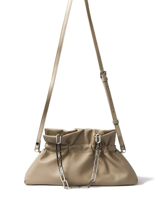 Mila Bag in Smooth Leather, Coffee sold by Bob Ore