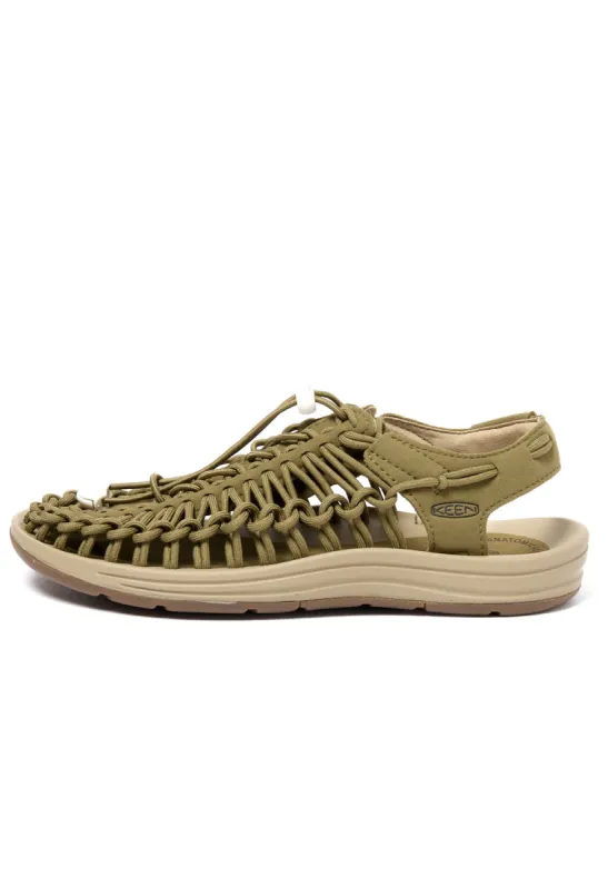 Keen Women's Uneek Sandals - Martini Olive / Safari sold by Outsiders store