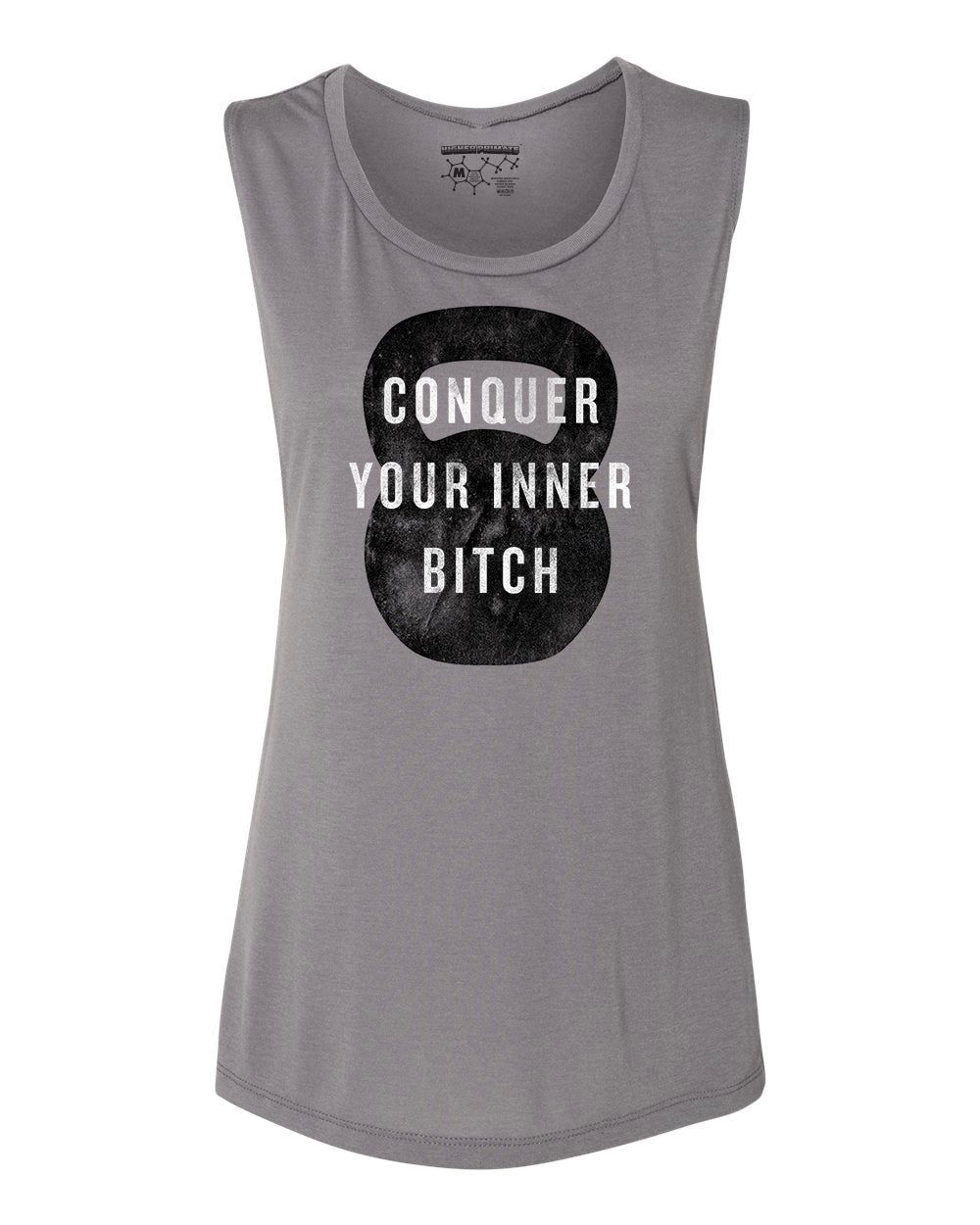 Conquer Women's Muscle Tank (women's) sold by Higher Primate
