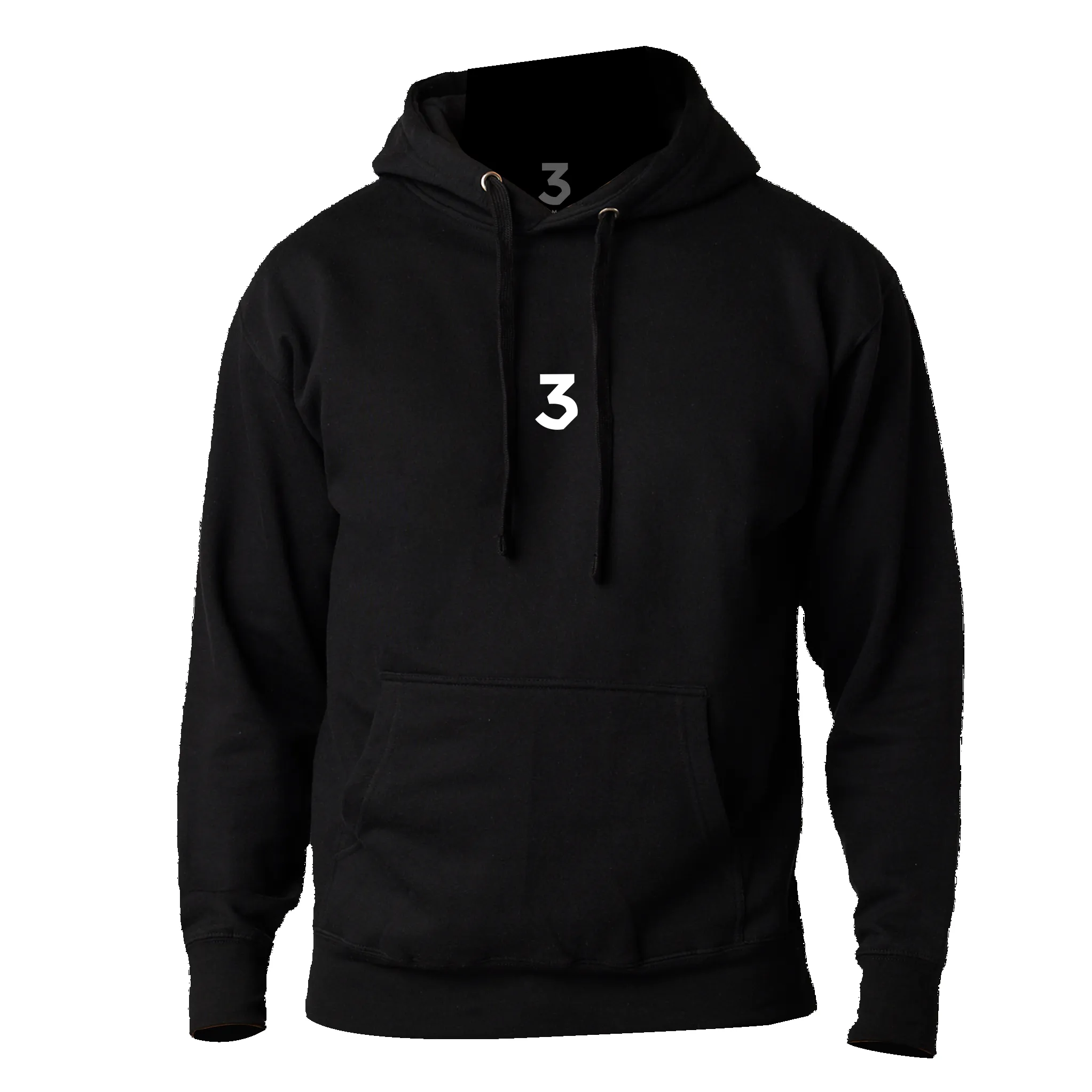 Chance White 3 Black Hoodie sold by Chance The Rapper