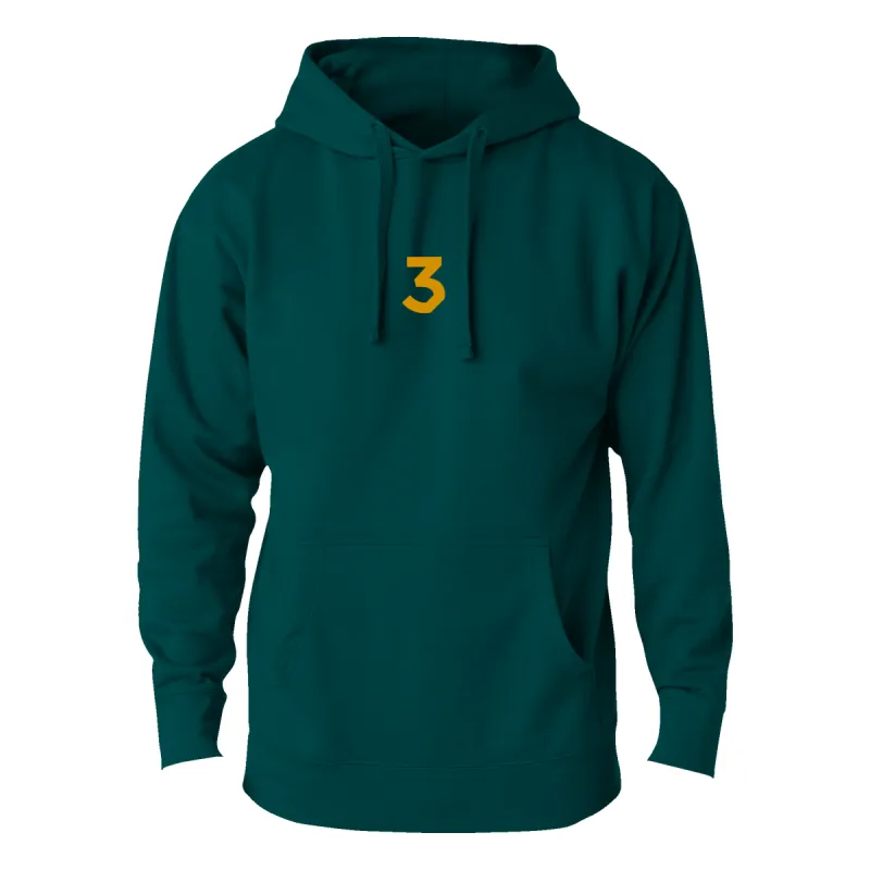 CTR 3 Fleece Matching Set Pine Needle Hoodie sold by Chance The Rapper