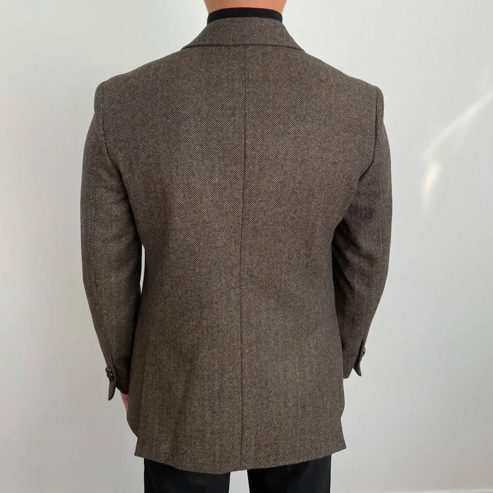 Herringbone Wool Texture Blazer sold by Josepht product image thumbnail 4