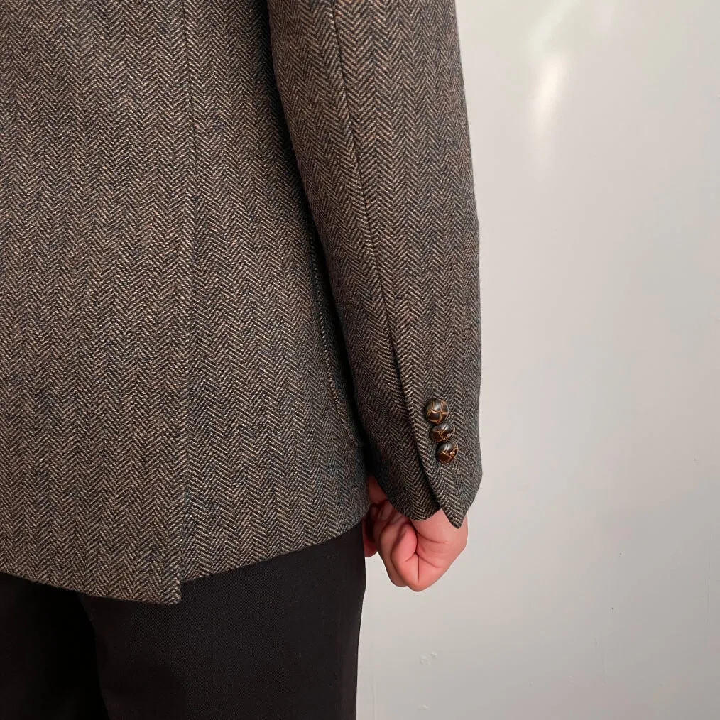 Herringbone Wool Texture Blazer sold by Josepht product image thumbnail 5