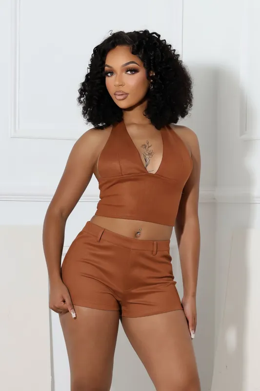 Dependable Suede Shorts sold by EDGE by Know Style