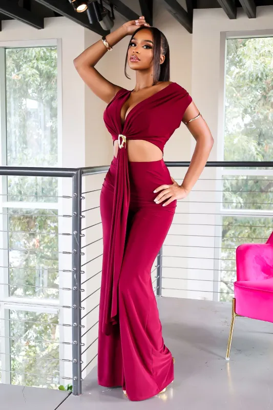 Le Marais Metal Detail Top & Pants SET made by EDGE by Know Style