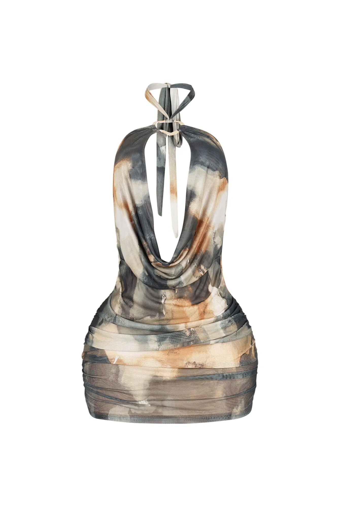 Cape Town Halter Mini Dress sold by EDGE by Know Style product image thumbnail 3