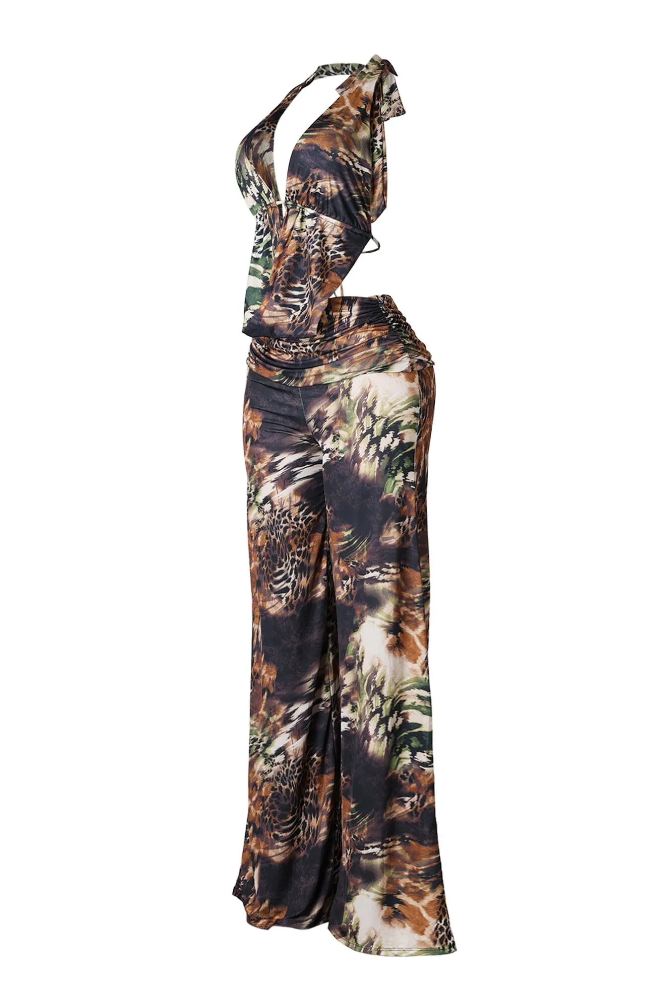 Magic Kingdom Print Top & Pants SET sold by EDGE by Know Style product image thumbnail 4