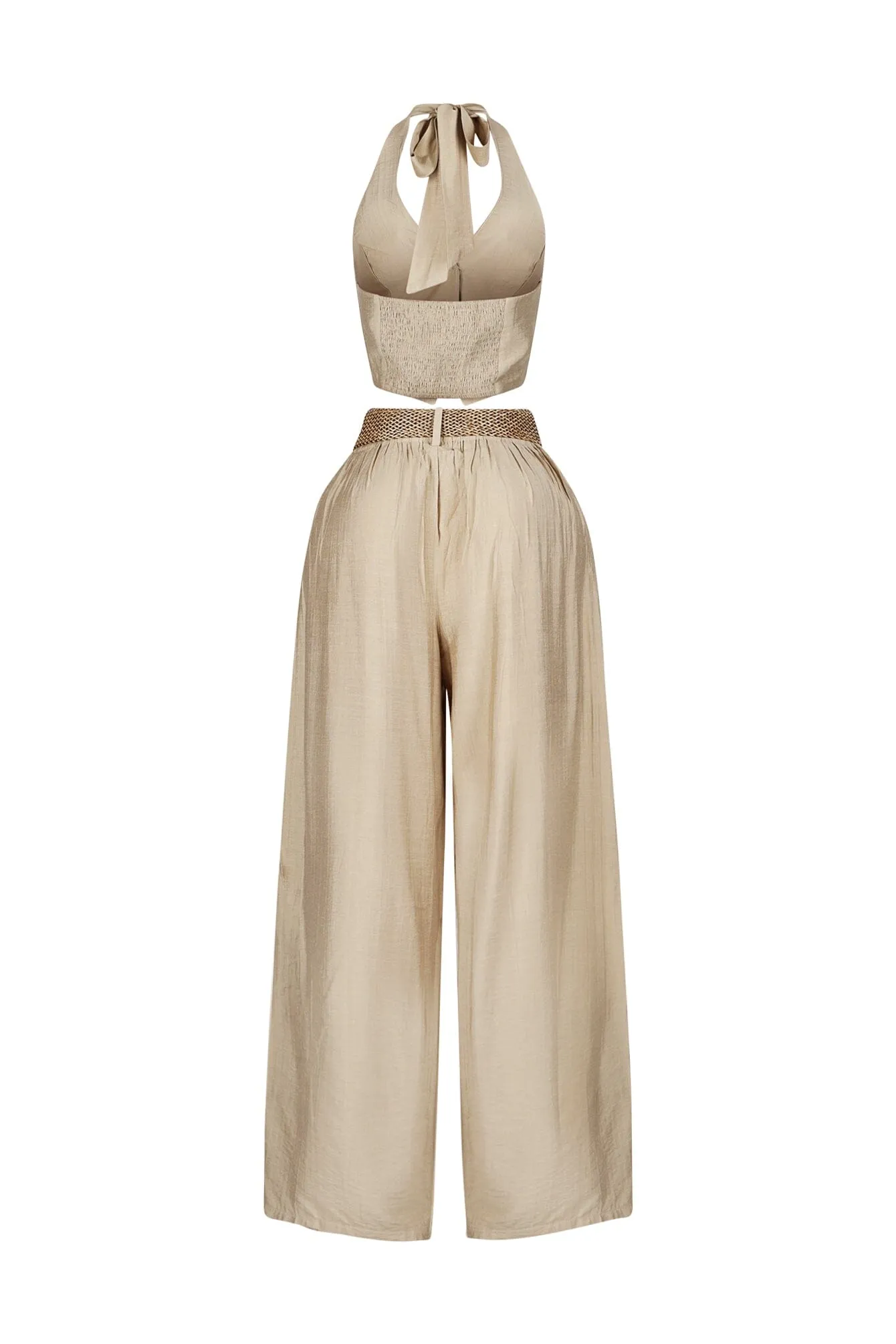 Vienna Halter Vest & Pants SET sold by EDGE by Know Style product image thumbnail 5