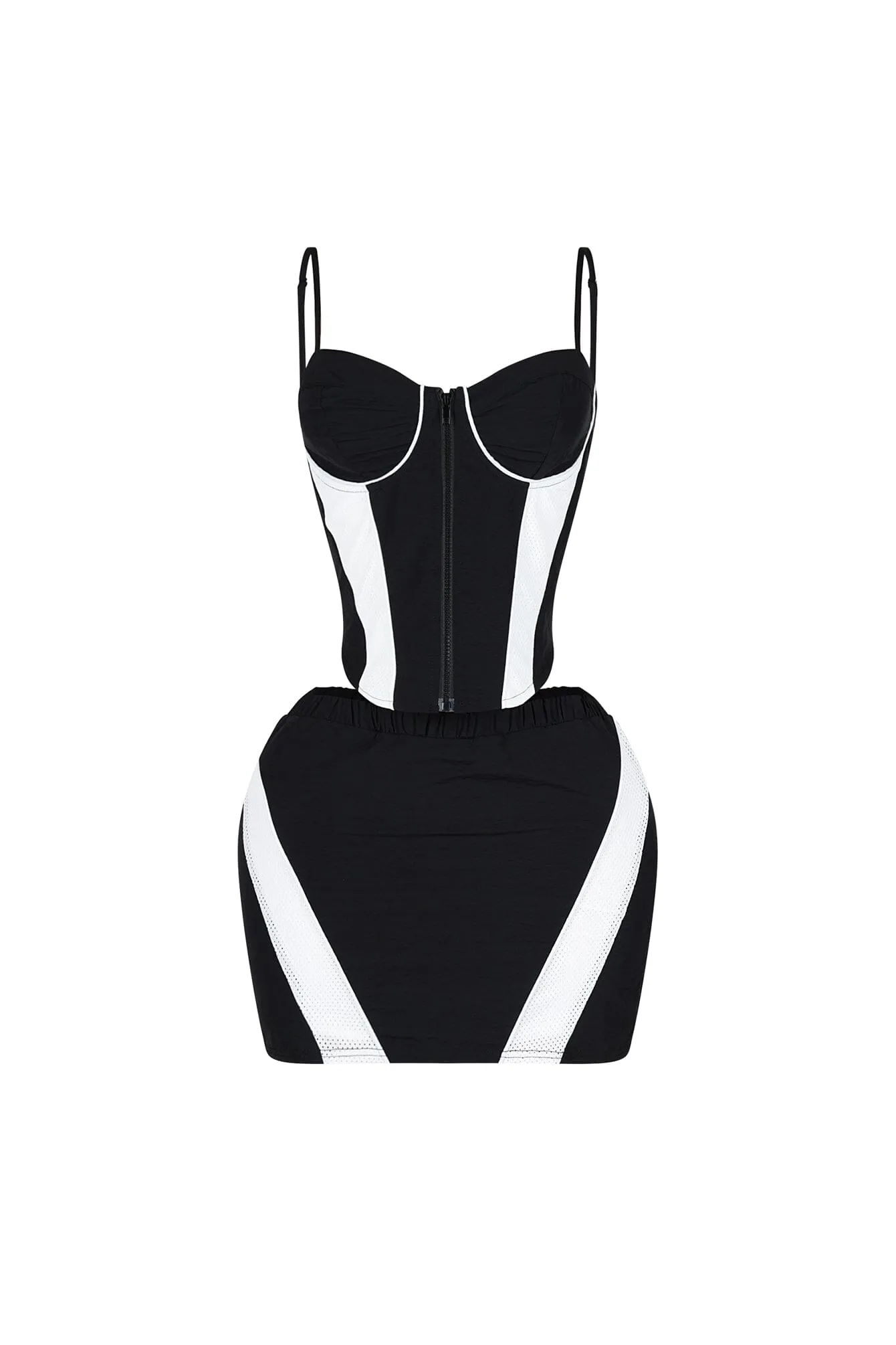 Cookie Bustier Windbreaker & Skirt SET sold by EDGE by Know Style product image thumbnail 4