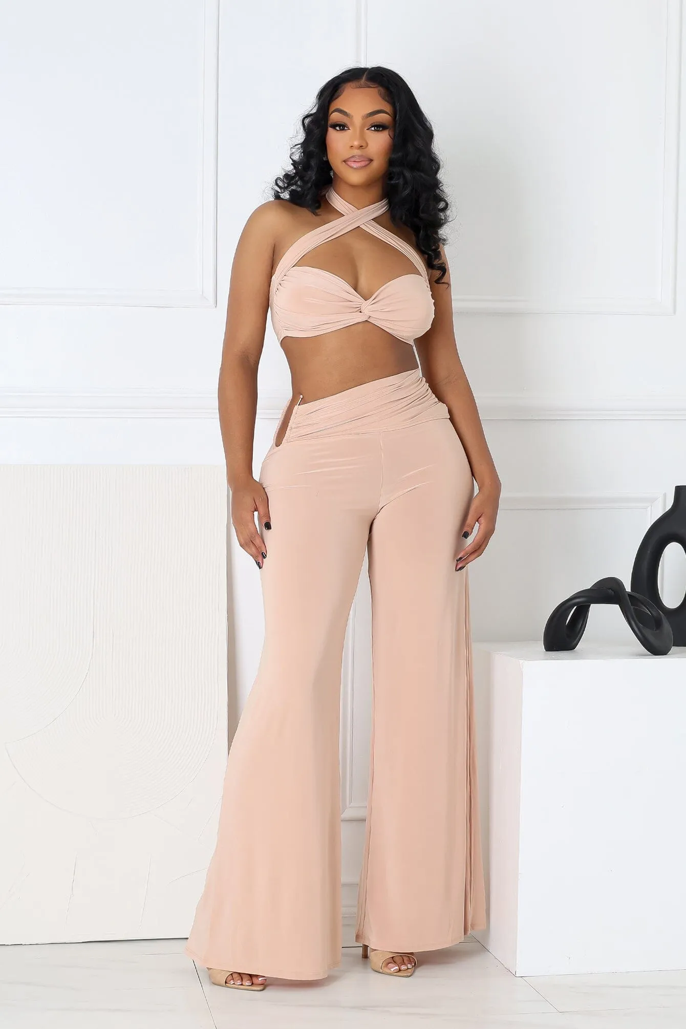 Jein Halter Multi Way Top & Pants SET sold by EDGE by Know Style product image thumbnail 3