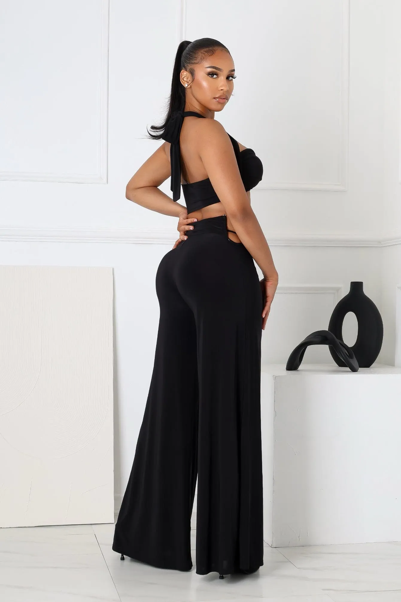 Jein Halter Multi Way Top & Pants SET sold by EDGE by Know Style product image thumbnail 4