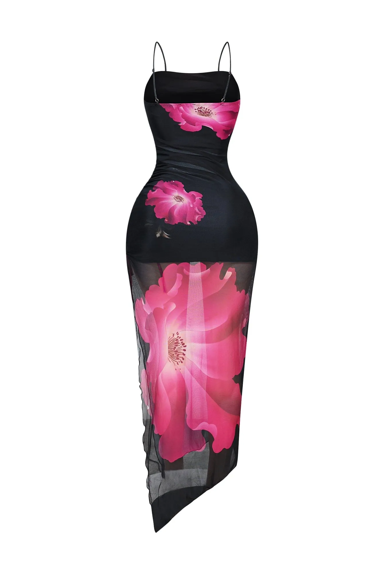 Macie Mesh Floral Maxi Dress sold by EDGE by Know Style product image thumbnail 5