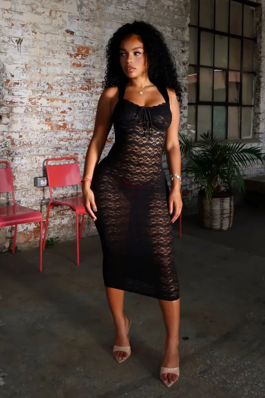 Danna Underwired Lace Long Dress sold by EDGE by Know Style