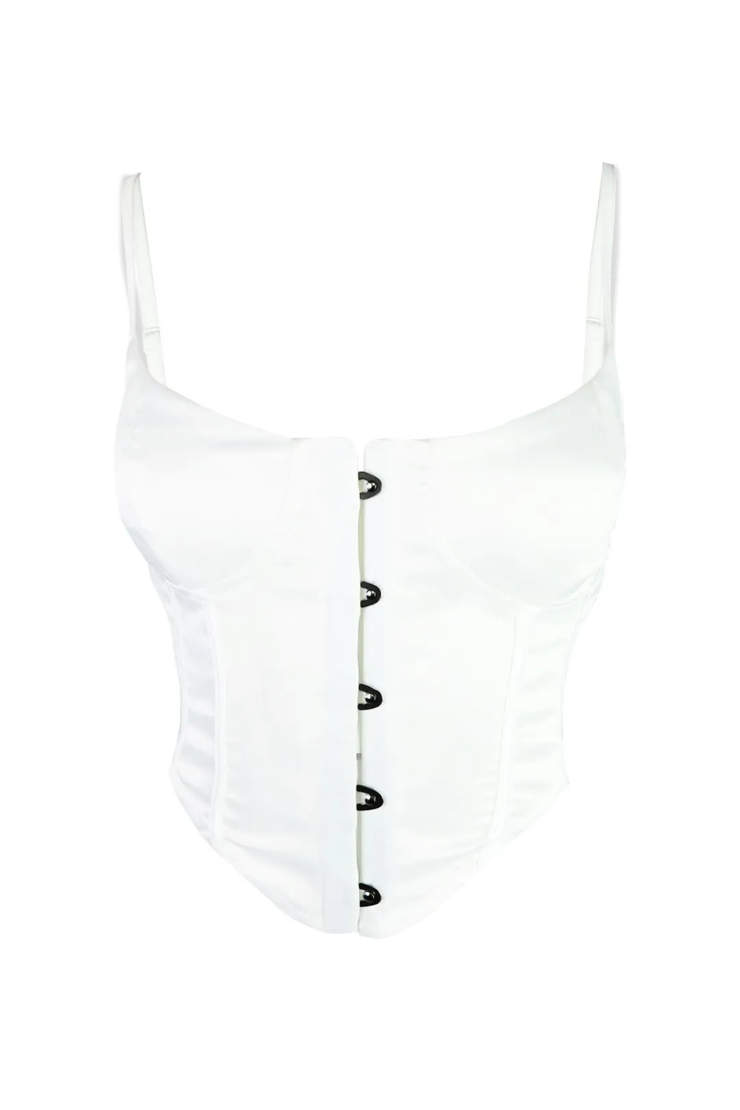 Aisha Satin Front Closure Corset sold by EDGE by Know Style product image thumbnail 4
