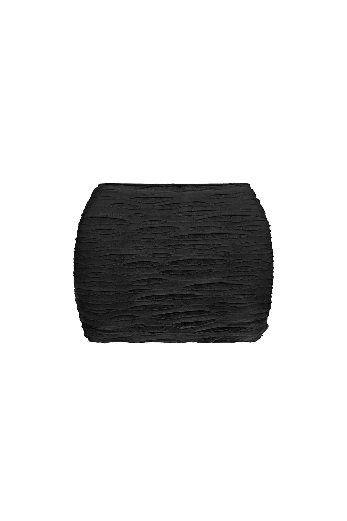 Just Say It Mesh Low Rise Mini Skirt sold by EDGE by Know Style product image thumbnail 2