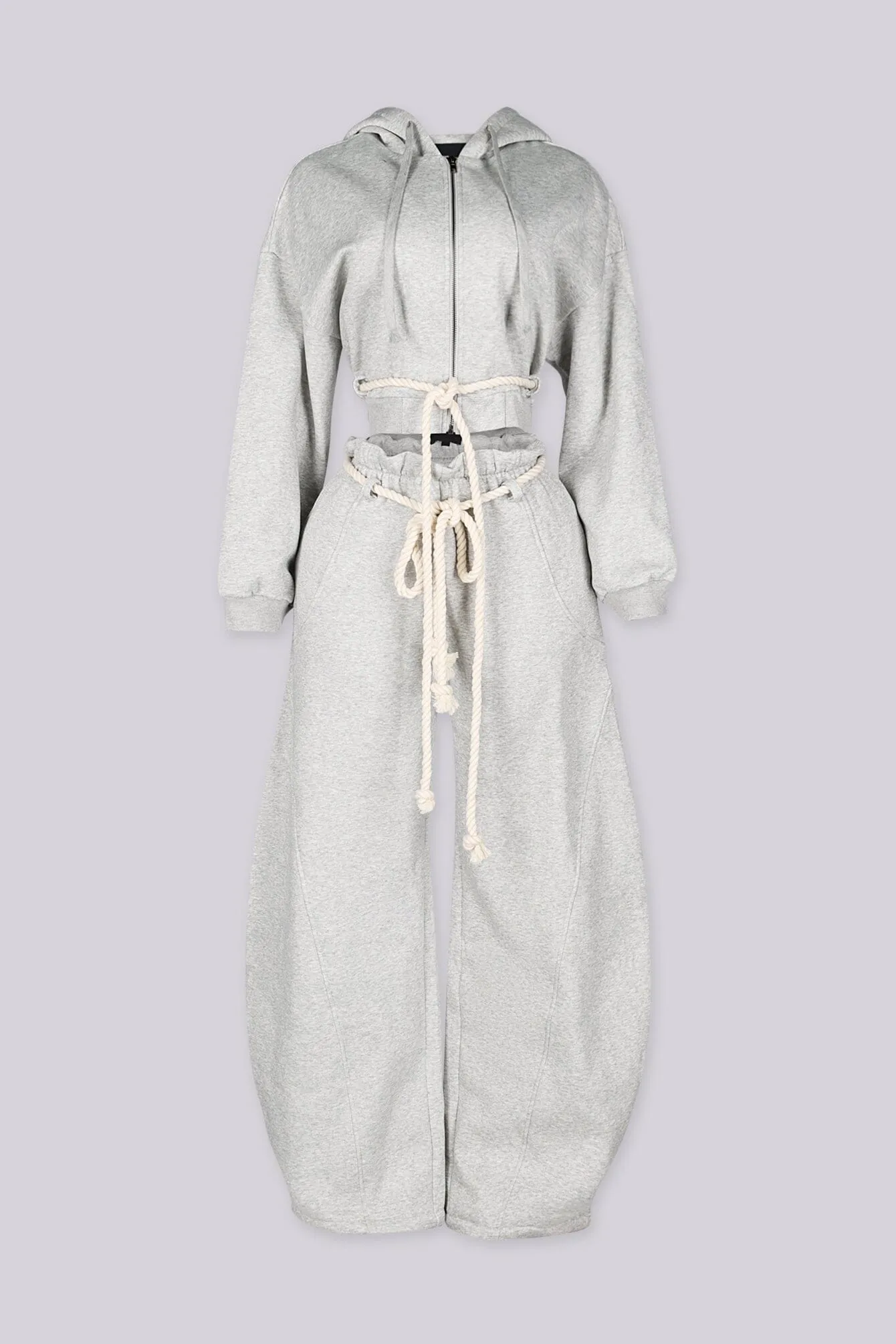 Rope Riot Zip Up Hoodie & Pants SET sold by EDGE by Know Style