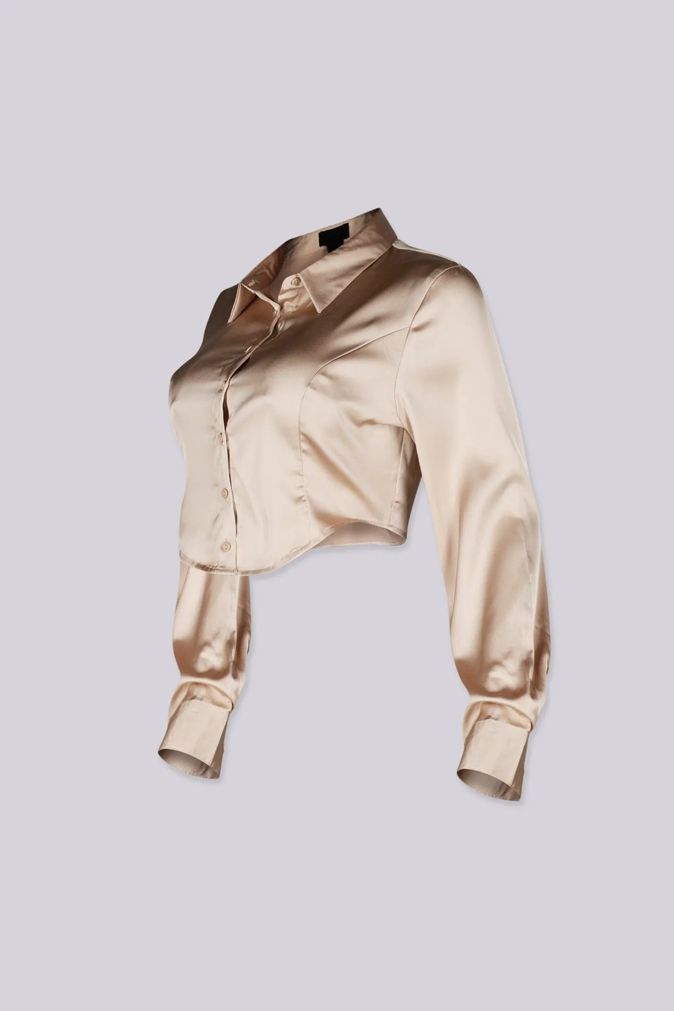 Knox Glow Night Satin Blouse sold by EDGE by Know Style product image thumbnail 4