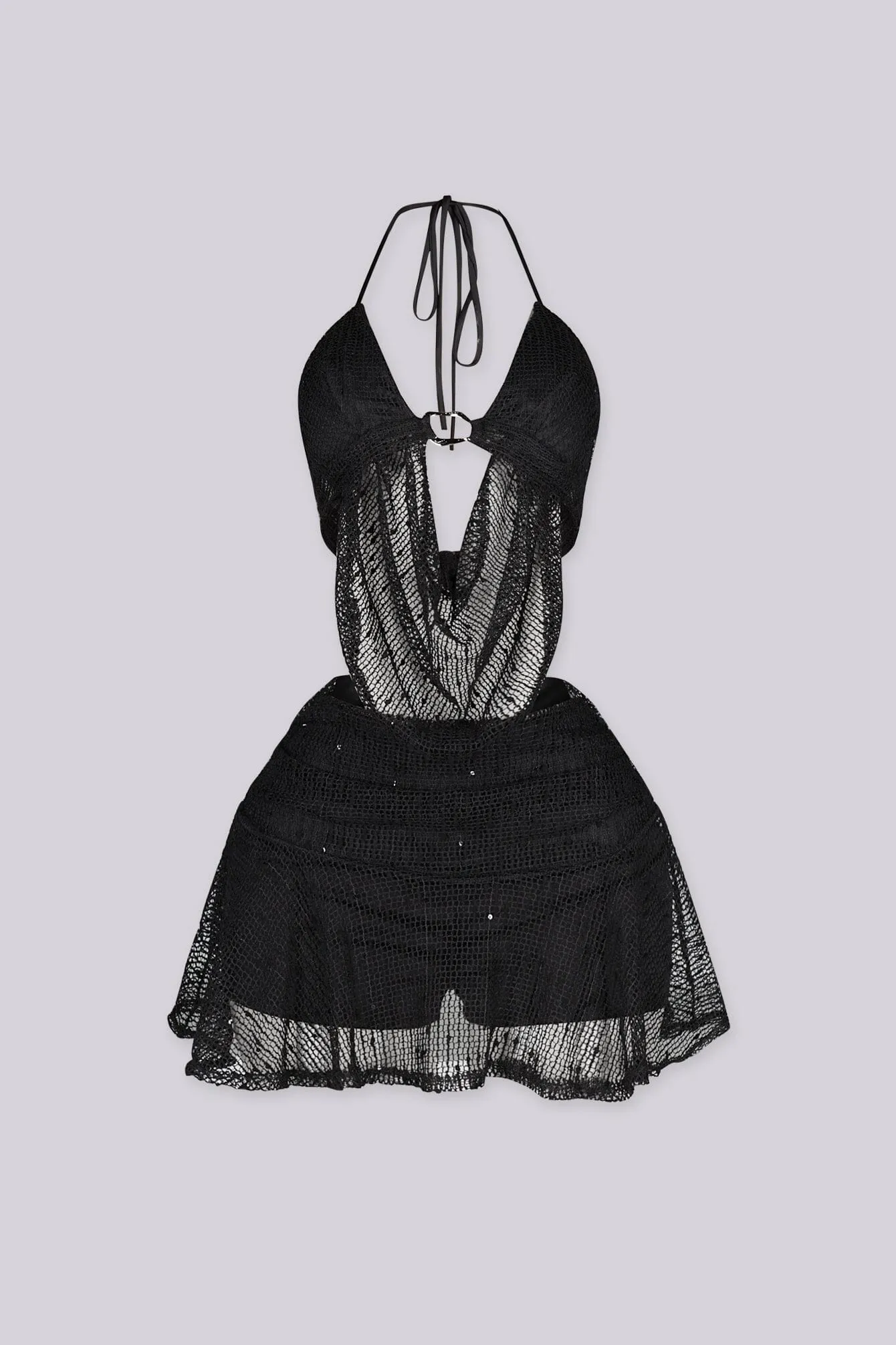 Bayleigh Bralette Top & Mini Skirt SET sold by EDGE by Know Style