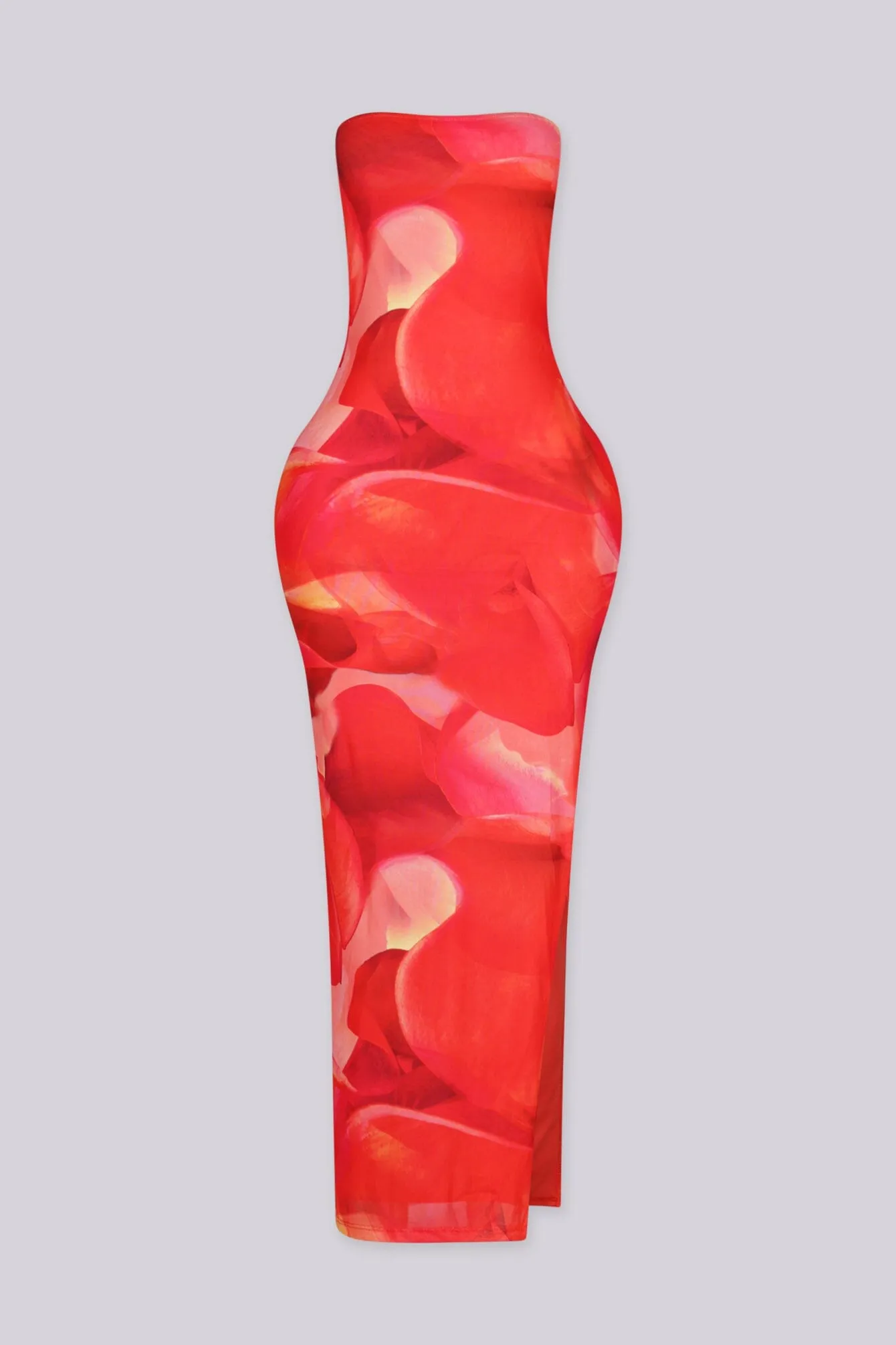 Ruby Stone Slit Maxi Dress sold by EDGE by Know Style product image thumbnail 3