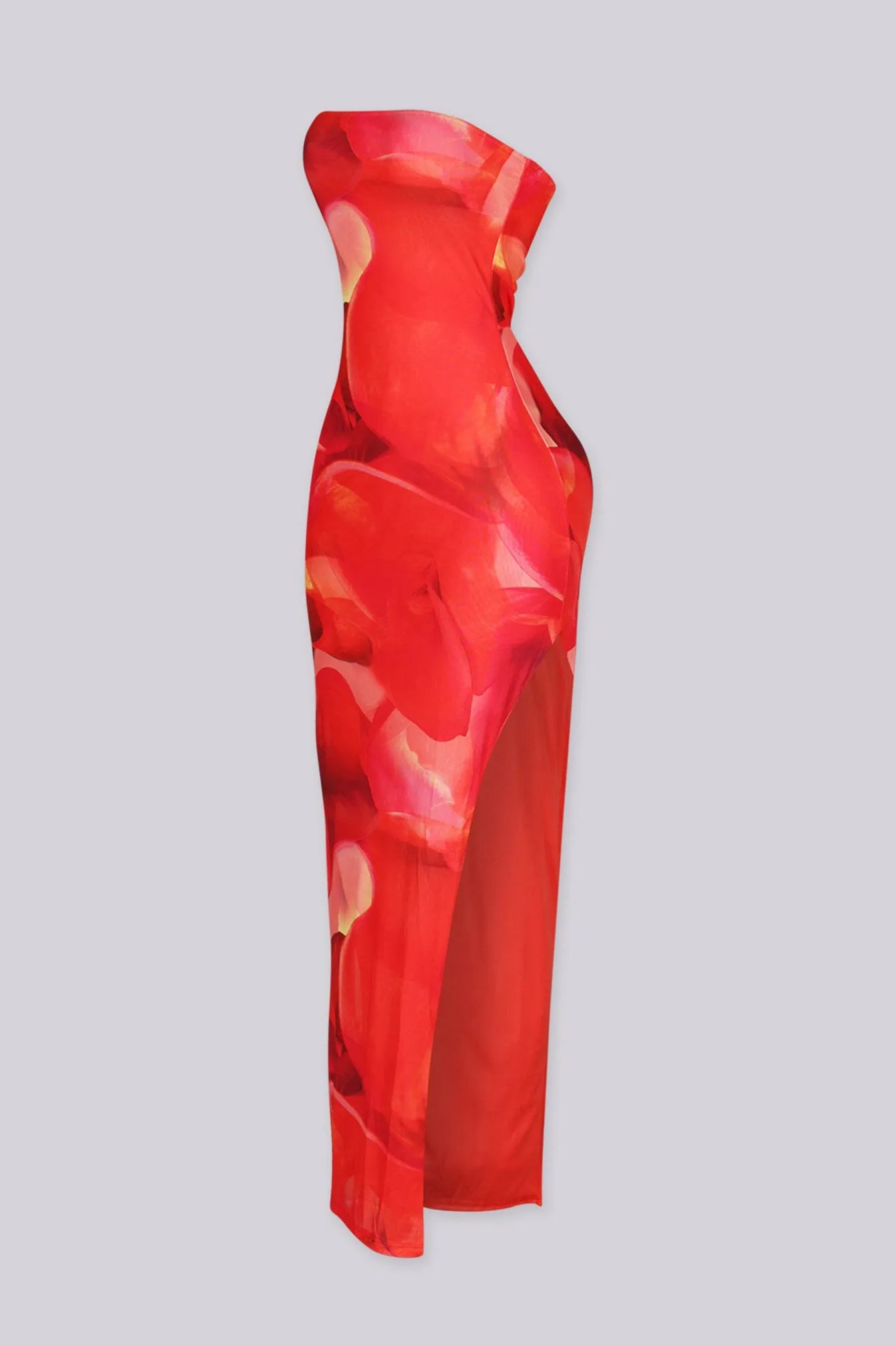 Ruby Stone Slit Maxi Dress sold by EDGE by Know Style product image thumbnail 4