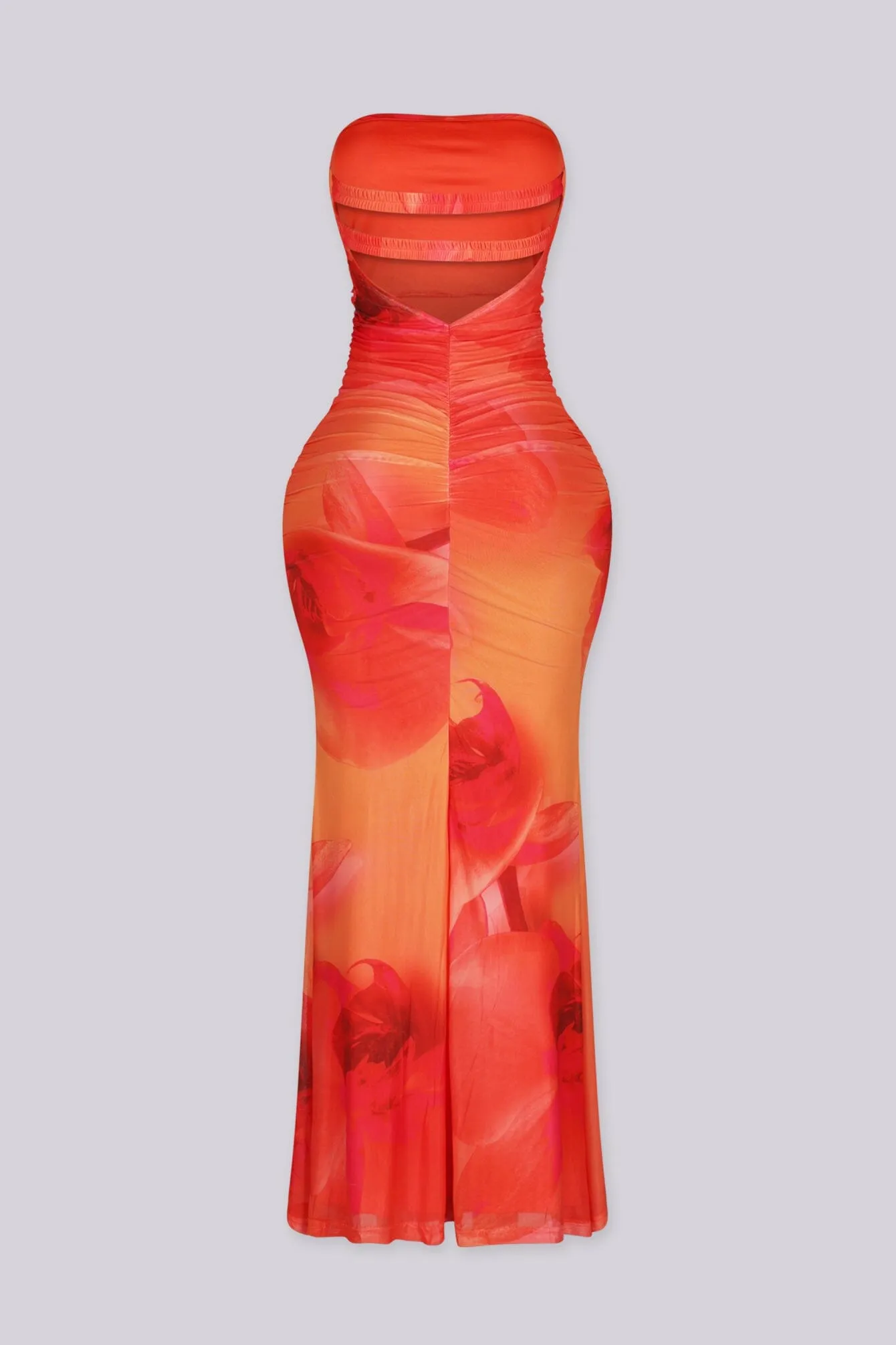 Sundown Ruched Maxi Dress sold by EDGE by Know Style product image thumbnail 5