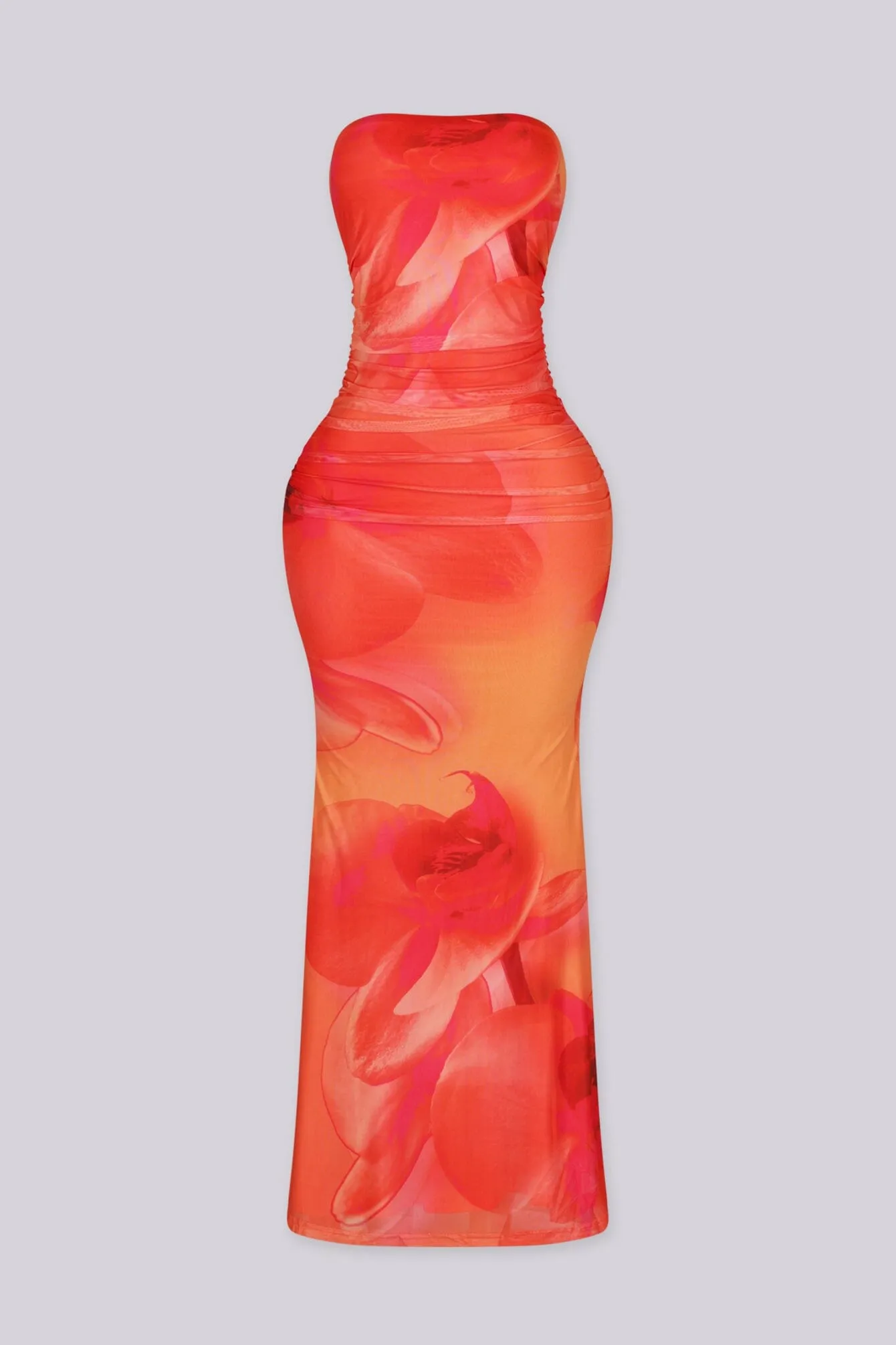 Sundown Ruched Maxi Dress sold by EDGE by Know Style product image thumbnail 3