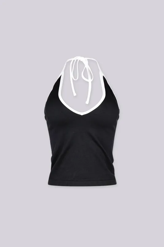 Prague Halter Tank Top made by ANWND