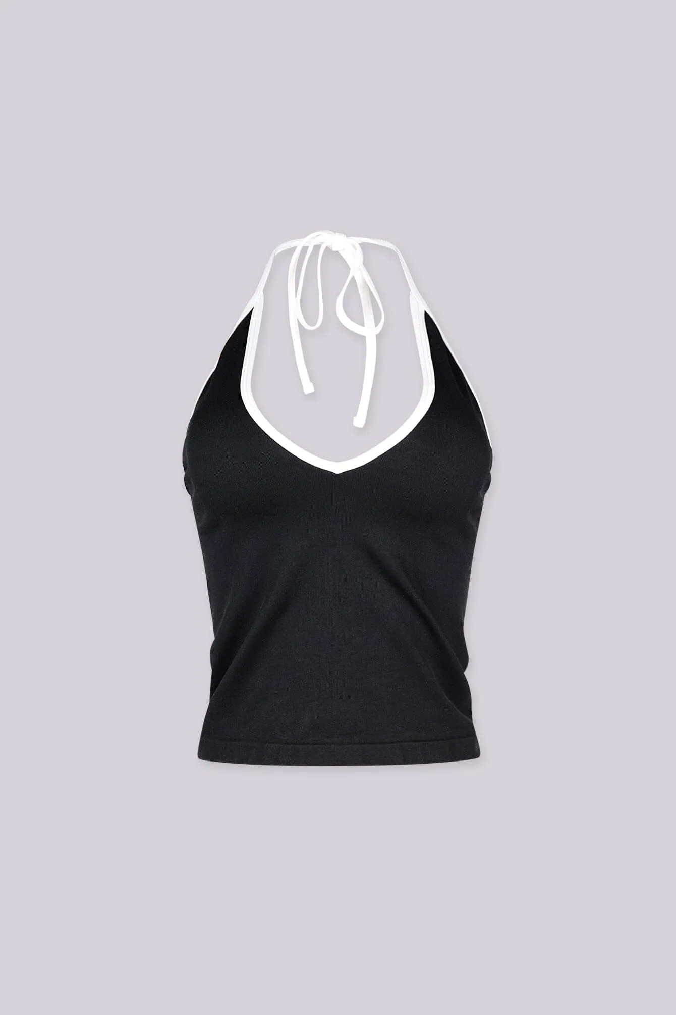 Prague Halter Tank Top sold by EDGE by Know Style