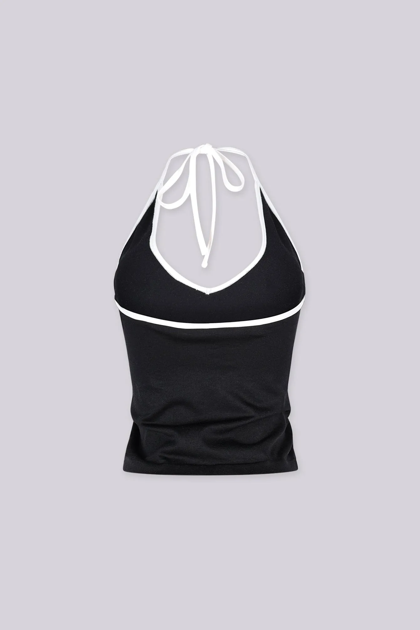 Prague Halter Tank Top sold by EDGE by Know Style product image thumbnail 4