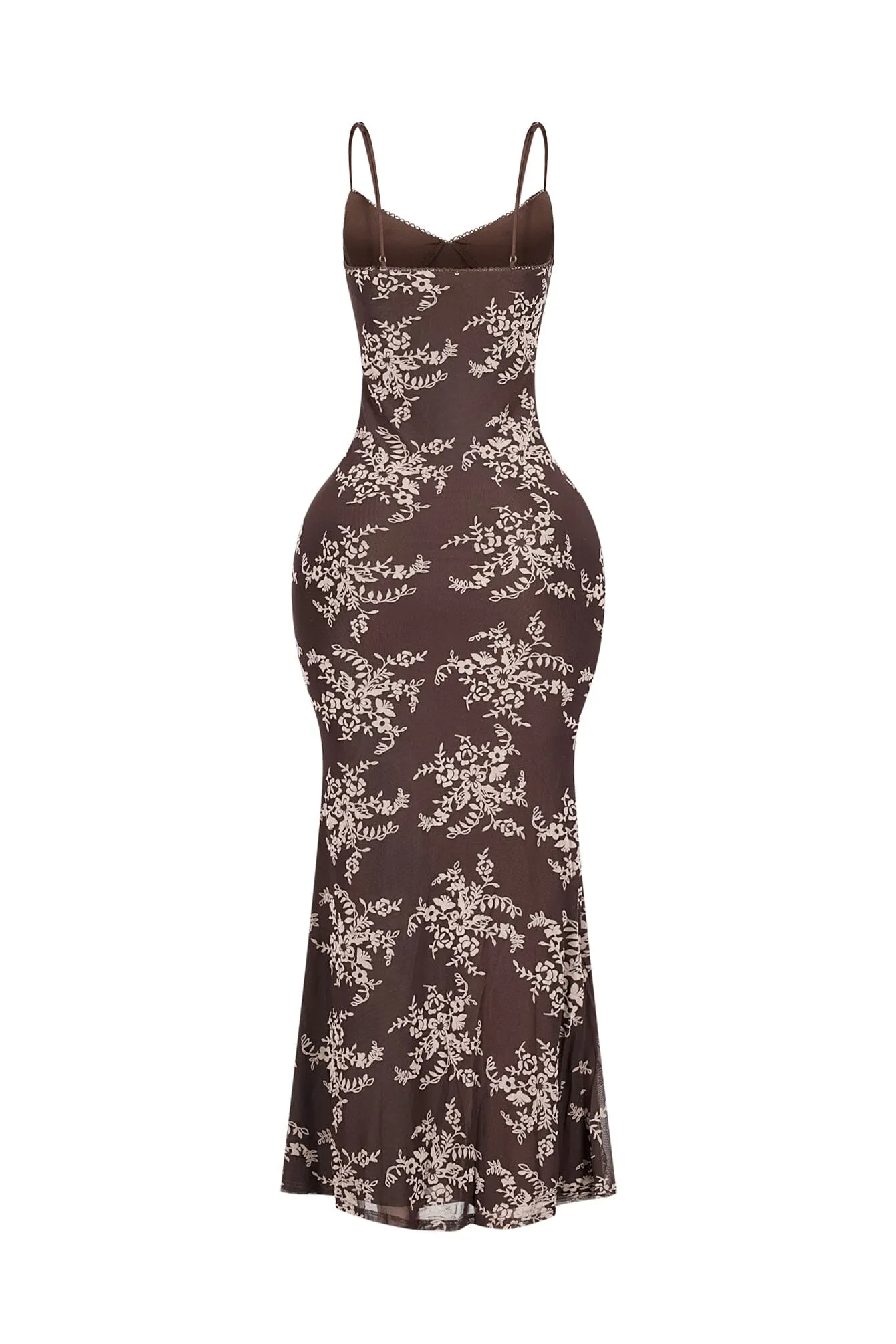 Fair Velvet Burnout Maxi Dress sold by EDGE by Know Style product image thumbnail 5