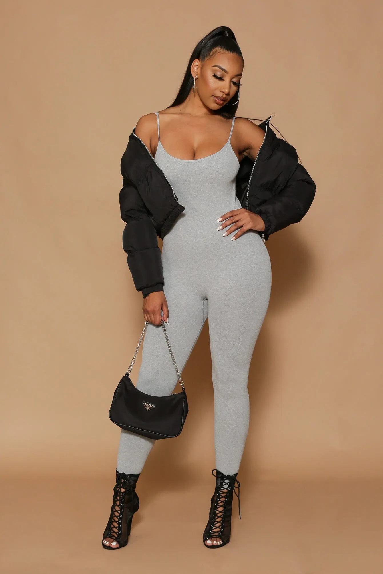 Premium Basic Catsuit sold by EDGE by Know Style product image thumbnail 3