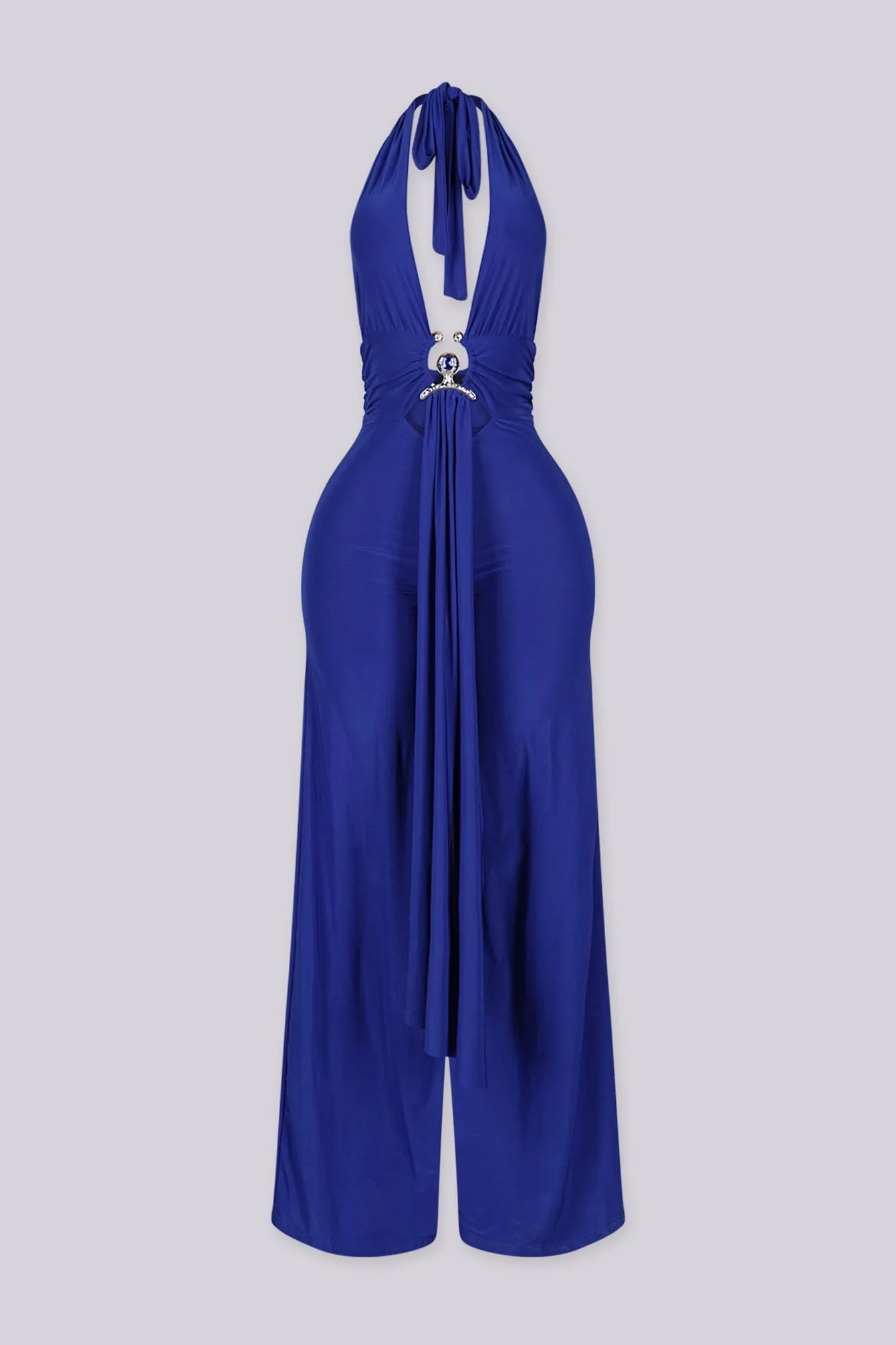 Lunaris Ring Halter Jumpsuit sold by EDGE by Know Style product image thumbnail 5