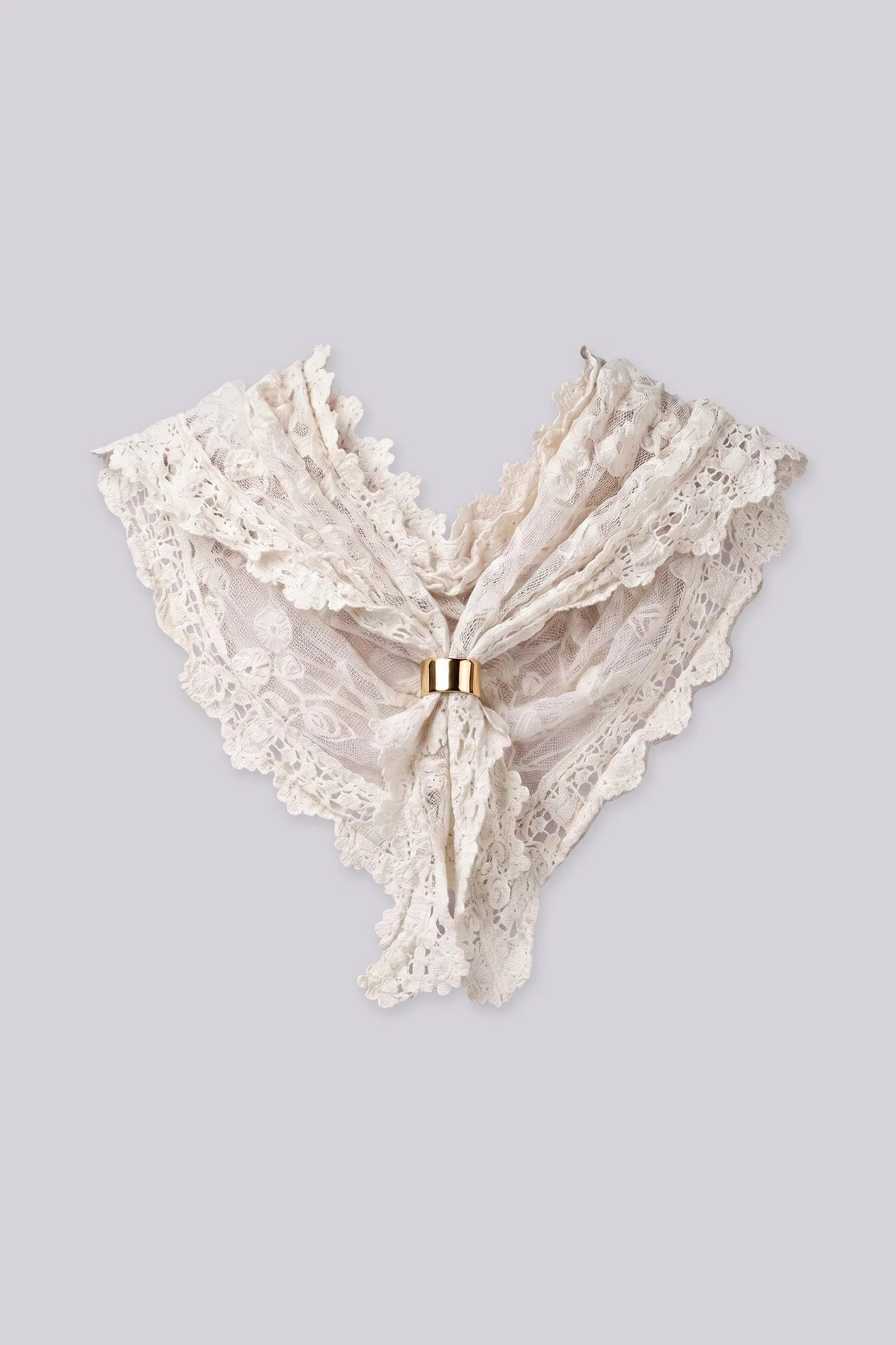 Venezia Lace Multiwear Scarf sold by EDGE by Know Style