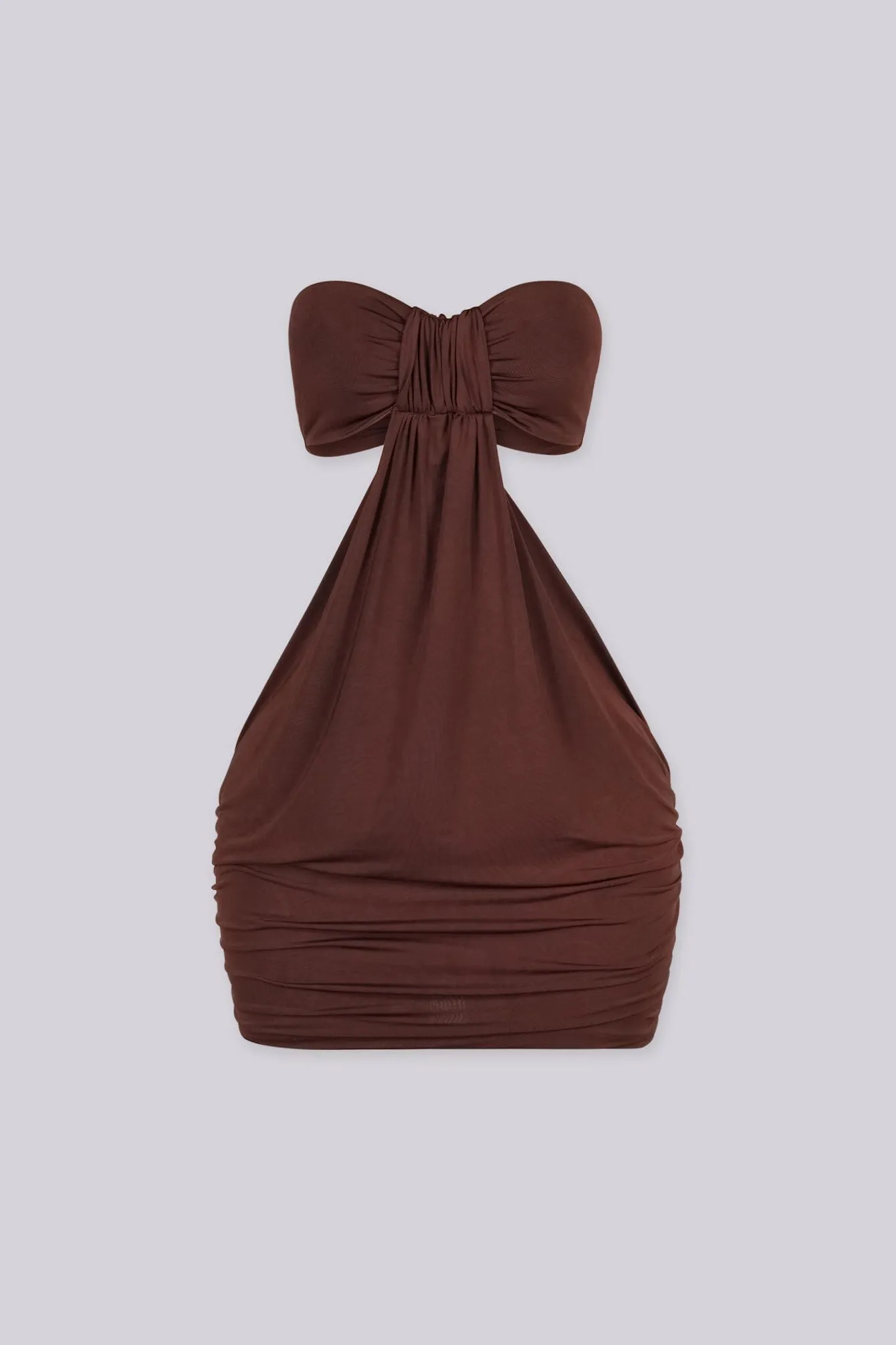 Natucci Tube Top Mini Dress sold by EDGE by Know Style