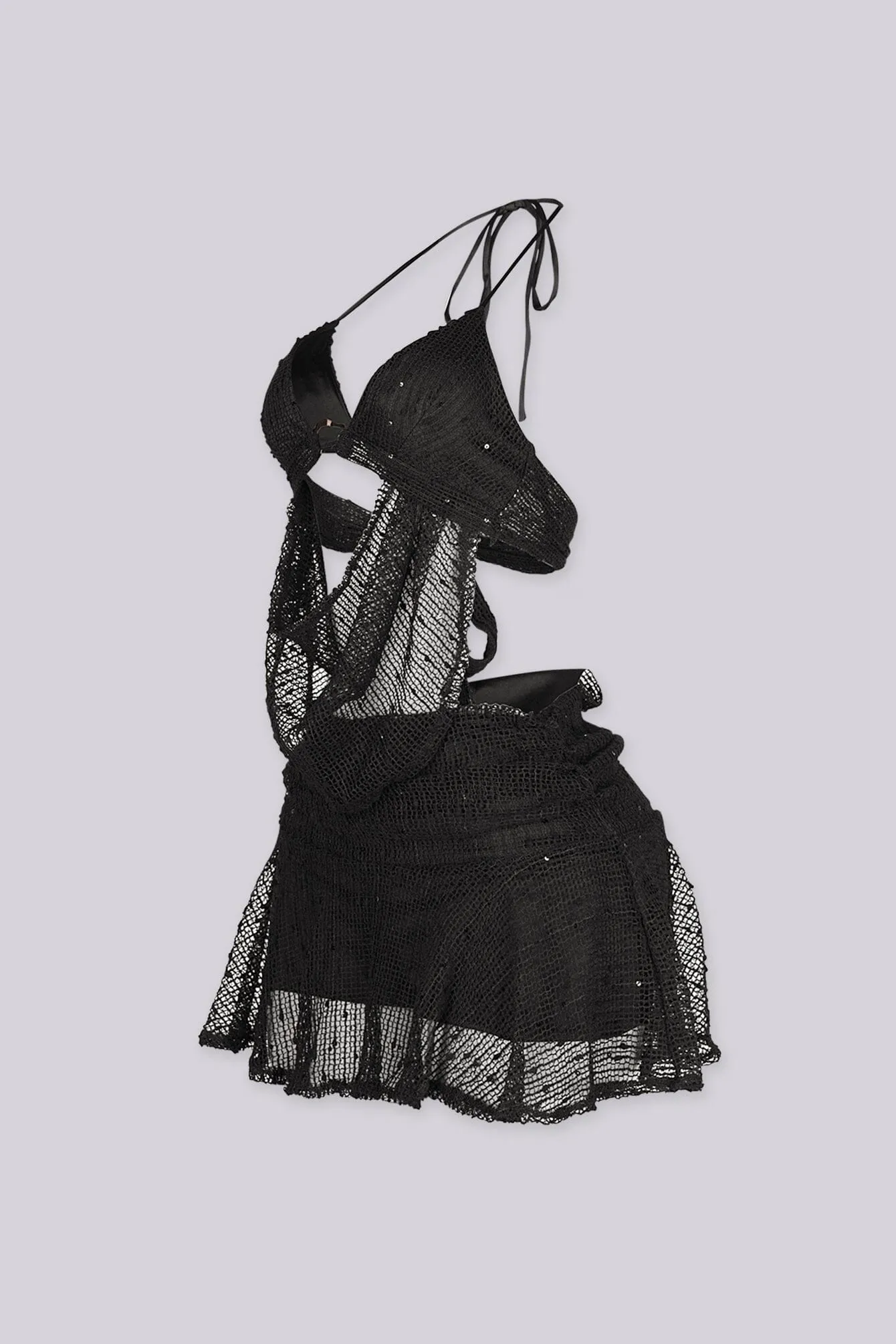 Antigua Sheer Cami Top & Skirt SET sold by EDGE by Know Style product image thumbnail 2