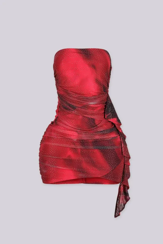 Sorentina Tube Mini Dress made by Lovely Day