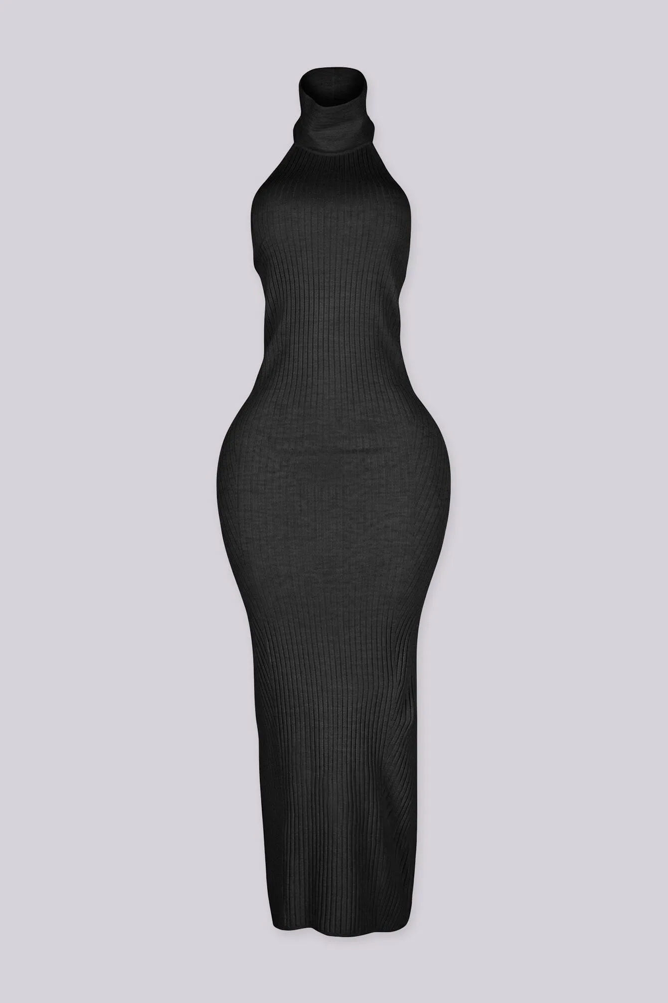 Reviola Turtle Neck Maxi Dress sold by EDGE by Know Style product image thumbnail 2
