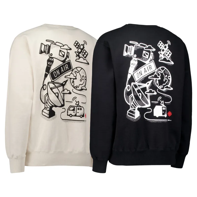 CBC On Air Crewneck Sweatshirt sold by Good For Sunday