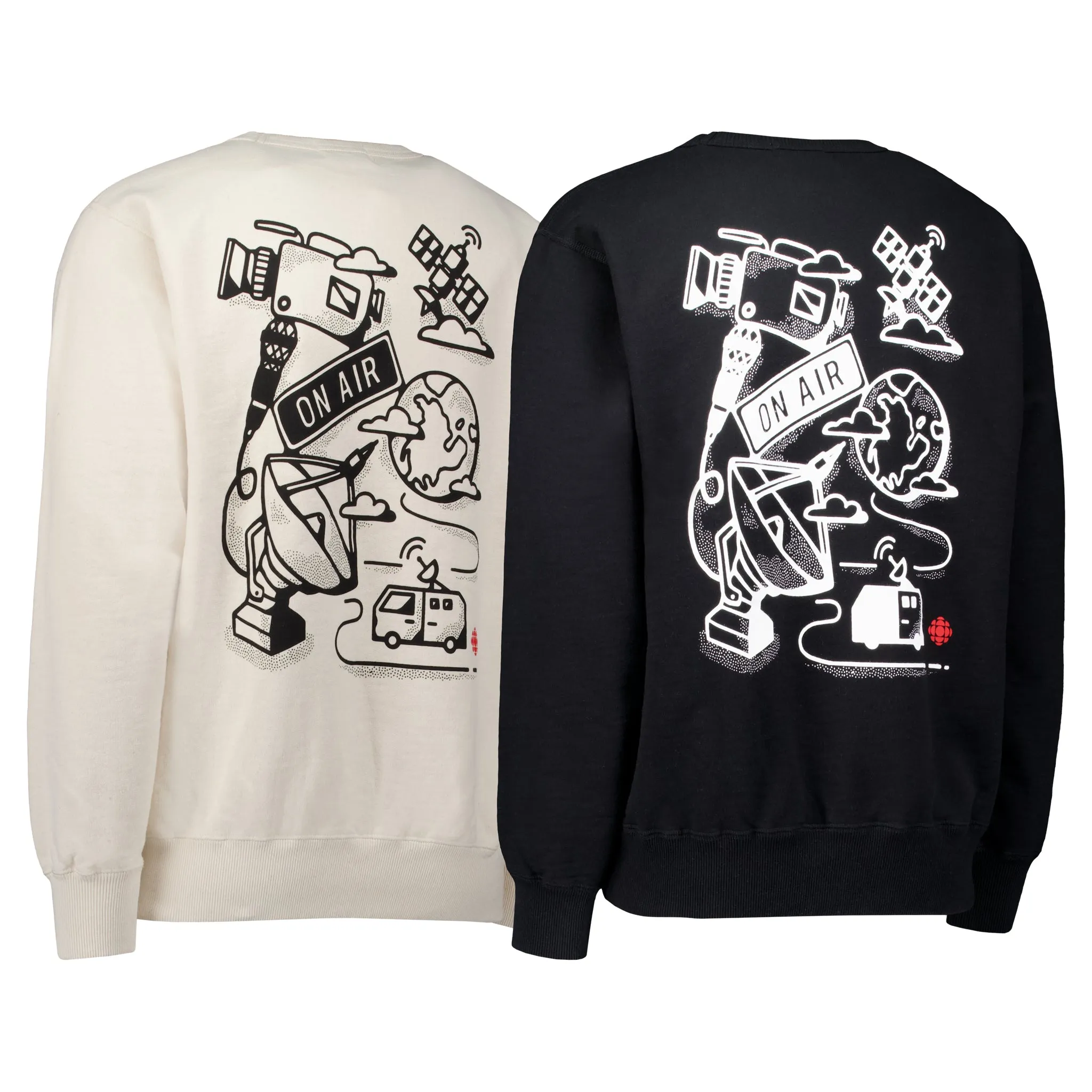 CBC On Air Crewneck Sweatshirt sold by Good For Sunday