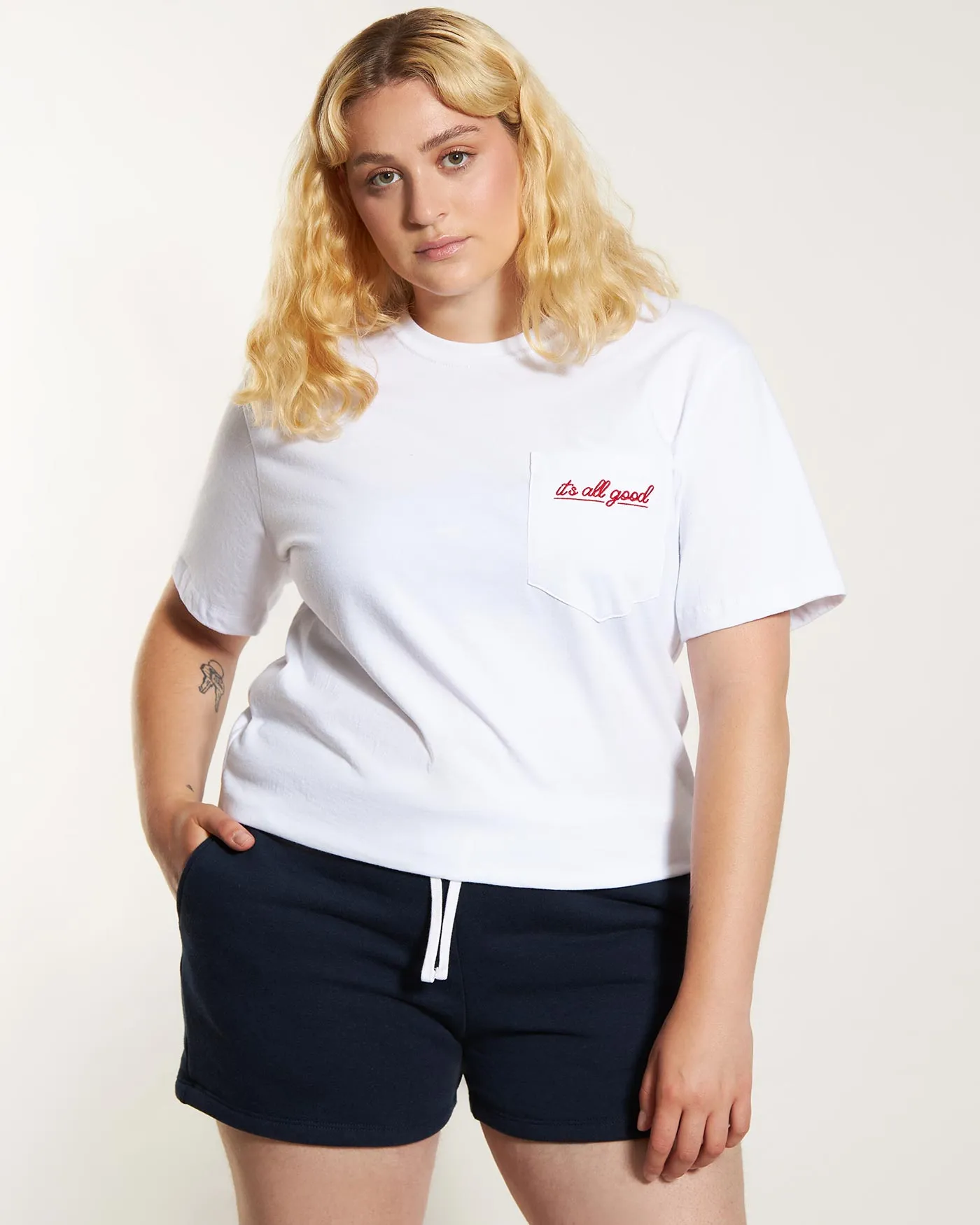 It's All Good Organic Cotton Pocket Tee sold by Good For Sunday product image thumbnail 2
