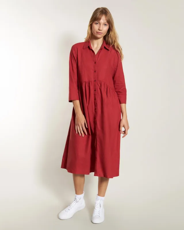 Linen Shirt Dress sold by Good For Sunday