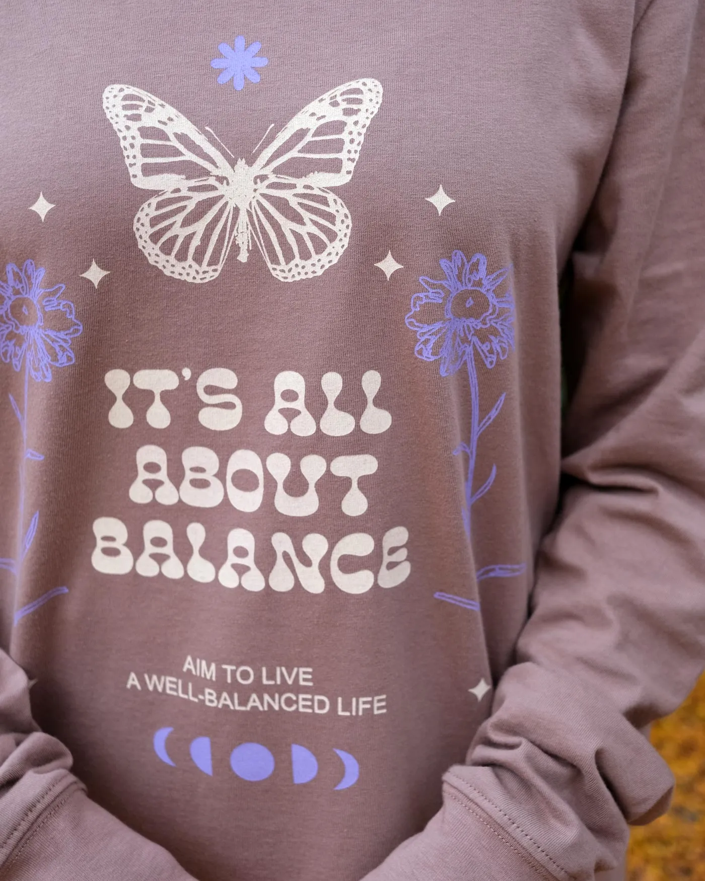 All About Balance Organic Cotton Long Sleeve sold by Good For Sunday product image thumbnail 3