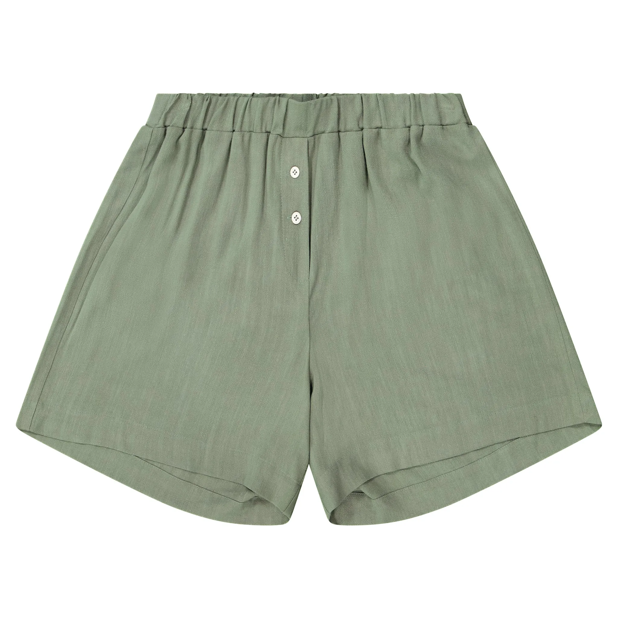 Silky Linen Casual Shorts sold by Good For Sunday product image thumbnail 5