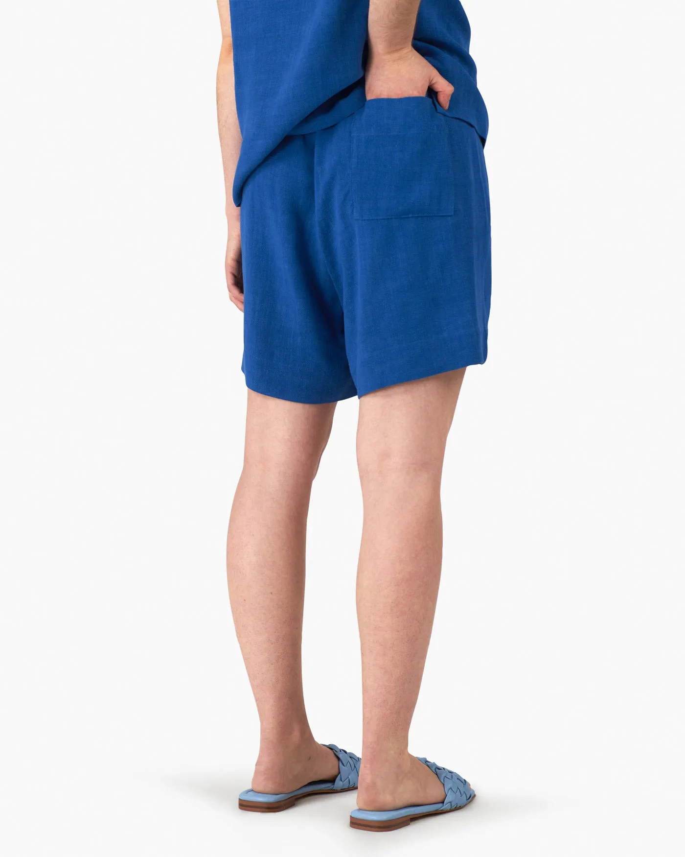 Silky Linen Casual Shorts sold by Good For Sunday product image thumbnail 4