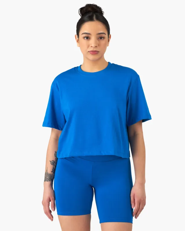 Oversized Organic Cotton Crop Tee sold by Good For Sunday